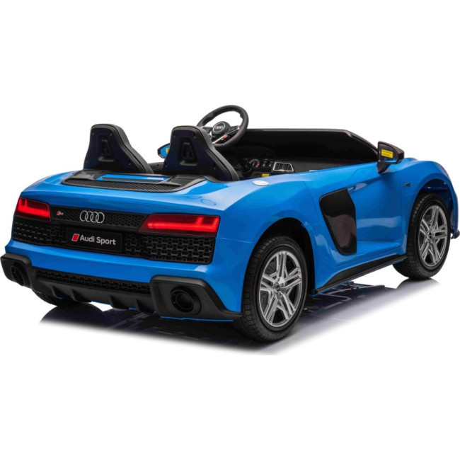 Детская аккумуляторная машинка Audi Spyder R8 LIFT STRONG Синяя