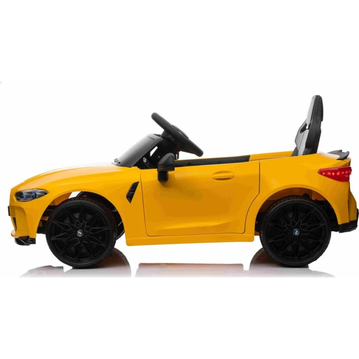 Детская аккумуляторная машинка BMW M4 Желтая