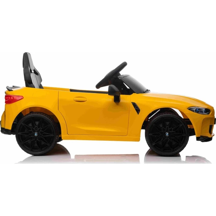 Детская аккумуляторная машинка BMW M4 Желтая