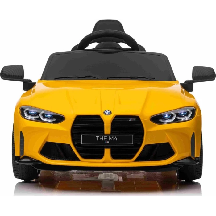 Детская аккумуляторная машинка BMW M4 Желтая