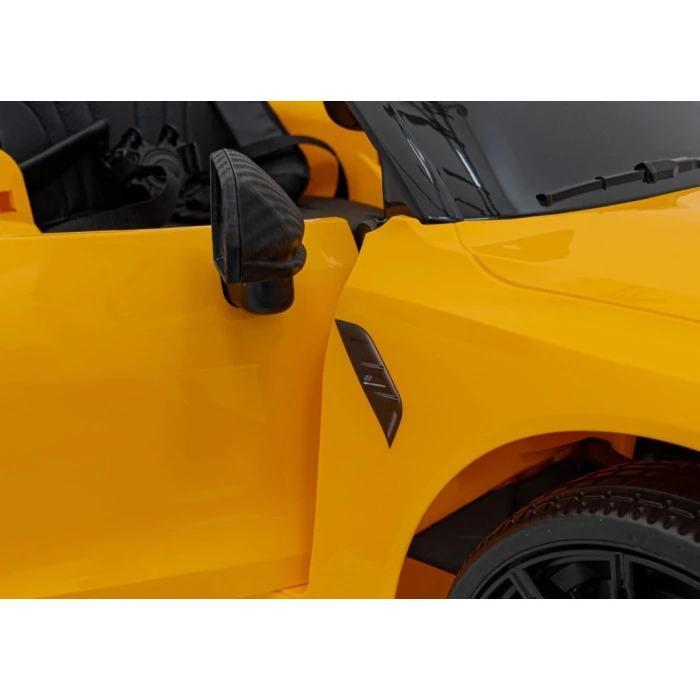 Детская аккумуляторная машинка BMW M4 Желтая