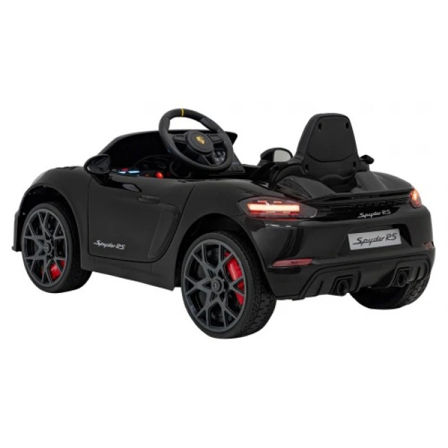 Детская аккумуляторная машинка Porsche 718 MP4 Черная