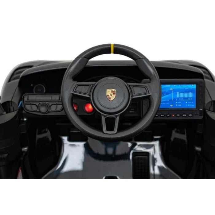 Дитяча акумуляторна машинка Porsche 718 MP4 Чорна