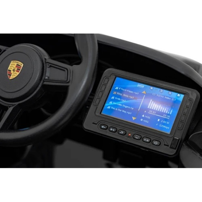 Детская аккумуляторная машинка Porsche 718 MP4 Черная