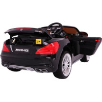 Детская аккумуляторная машинка Mercedes Benz AMG SL65 S Черная