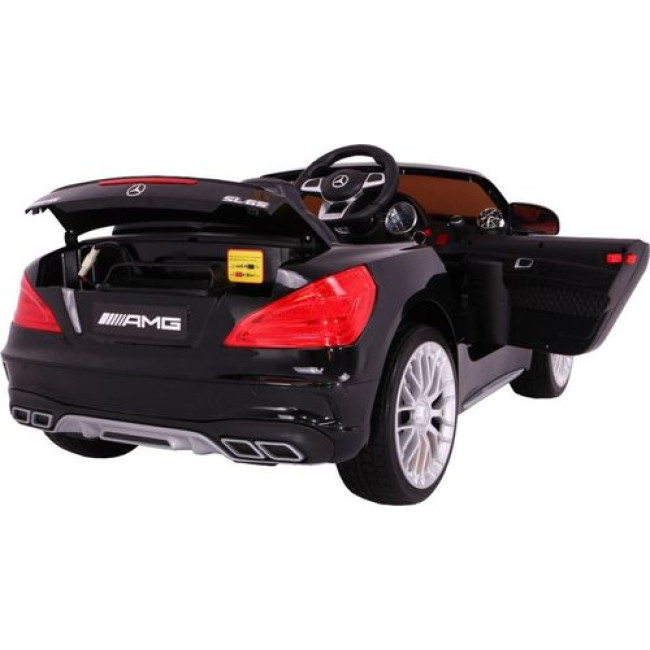 Детская аккумуляторная машинка Mercedes Benz AMG SL65 S Черная