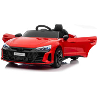 Детская аккумуляторная машинка Audi RS E-Tron GT Красная