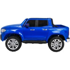 Дитяча акумуляторна машинка Mercedes Benz X-Class Синя