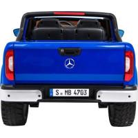Дитяча акумуляторна машинка Mercedes Benz X-Class Синя