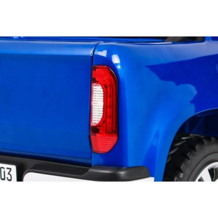 Дитяча акумуляторна машинка Mercedes Benz X-Class Синя