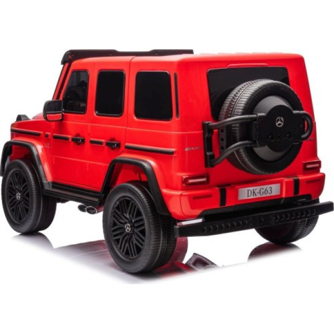 Детская аккумуляторная машинка Mercedes Benz G63 AMG XXL MP4 Красная