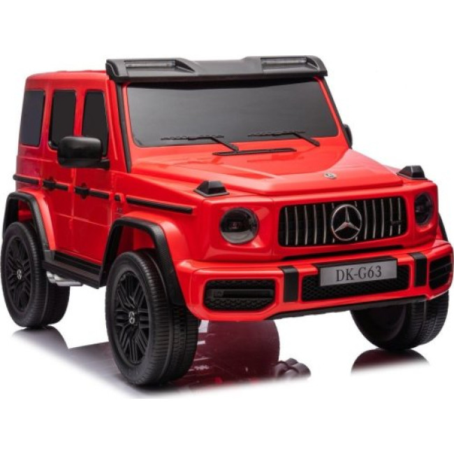 Детская аккумуляторная машинка Mercedes Benz G63 AMG XXL MP4 Красная