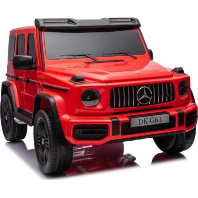 Детская аккумуляторная машинка Mercedes Benz G63 AMG XXL MP4 Красная