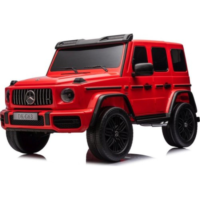 Детская аккумуляторная машинка Mercedes Benz G63 AMG XXL MP4 Красная