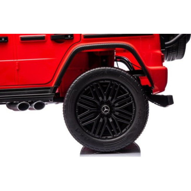 Детская аккумуляторная машинка Mercedes Benz G63 AMG XXL MP4 Красная