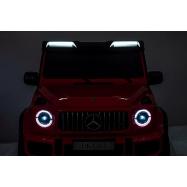 Детская аккумуляторная машинка Mercedes Benz G63 AMG XXL MP4 Красная