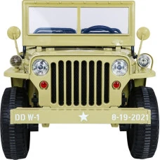 Детская аккумуляторная военная машина Retro Strong