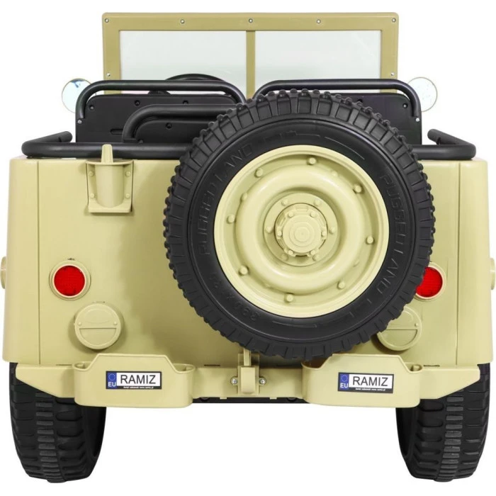 Детская аккумуляторная военная машина Retro Strong