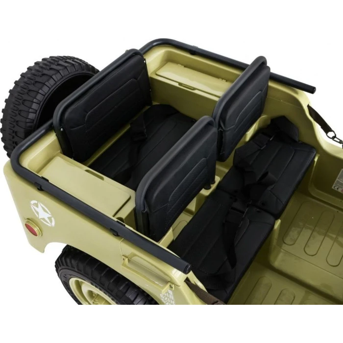 Детская аккумуляторная военная машина Retro Strong