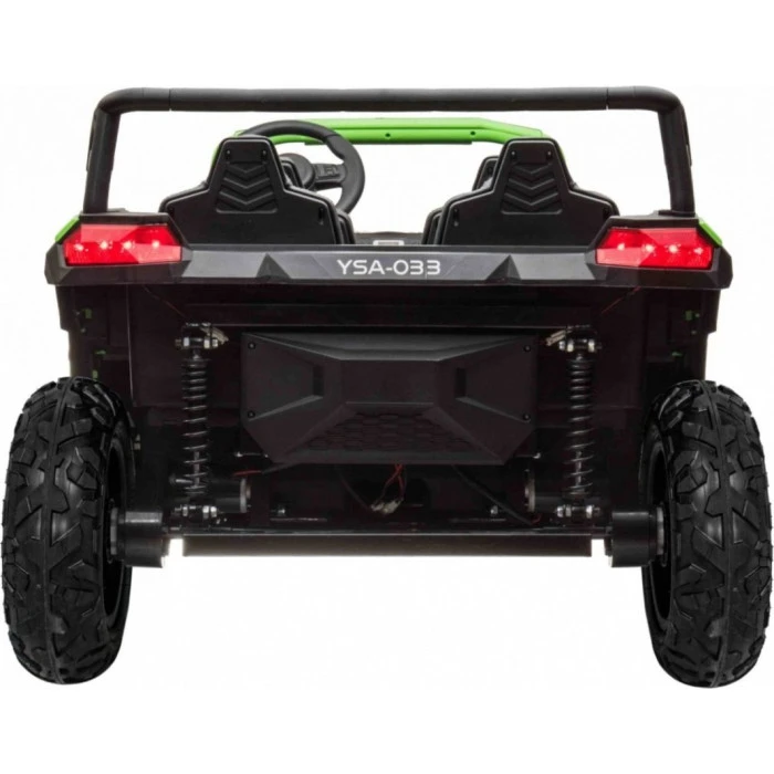 Детская аккумуляторная машинка Багги ATV RACING UTV2000 с литий-ионным аккумулятором, зеленая