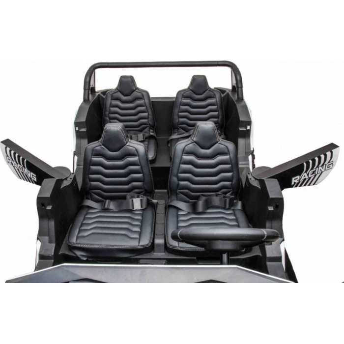 Детская аккумуляторная машинка Багги ATV RACING UTV2000 с литий-ионным аккумулятором, зеленая