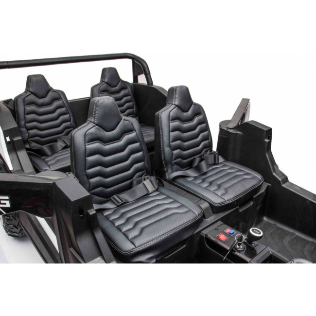 Детская аккумуляторная машинка Багги ATV RACING UTV2000 с литий-ионным аккумулятором, зеленая