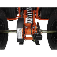 Дитячий акумуляторний квадроцикл моторизований DESERT STORM помаранчевий