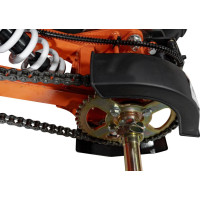 Дитячий акумуляторний квадроцикл моторизований DESERT STORM помаранчевий