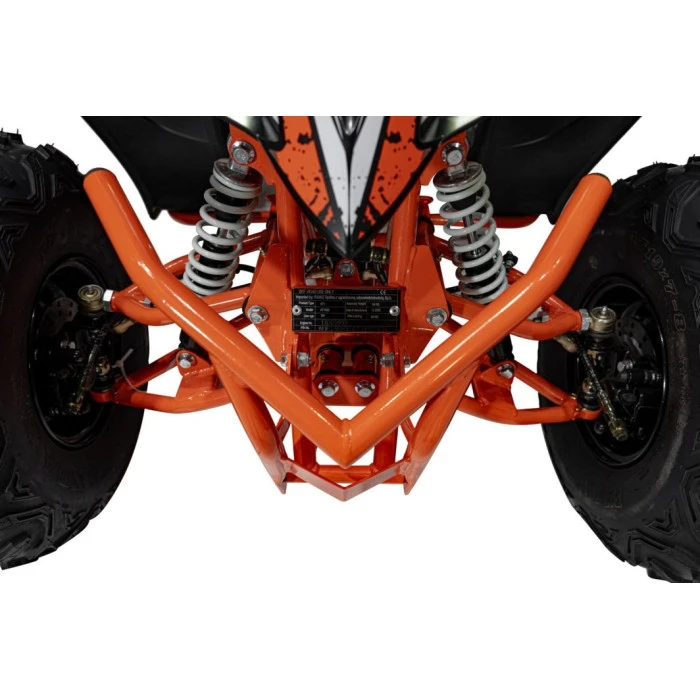 Дитячий акумуляторний квадроцикл моторизований DESERT STORM помаранчевий