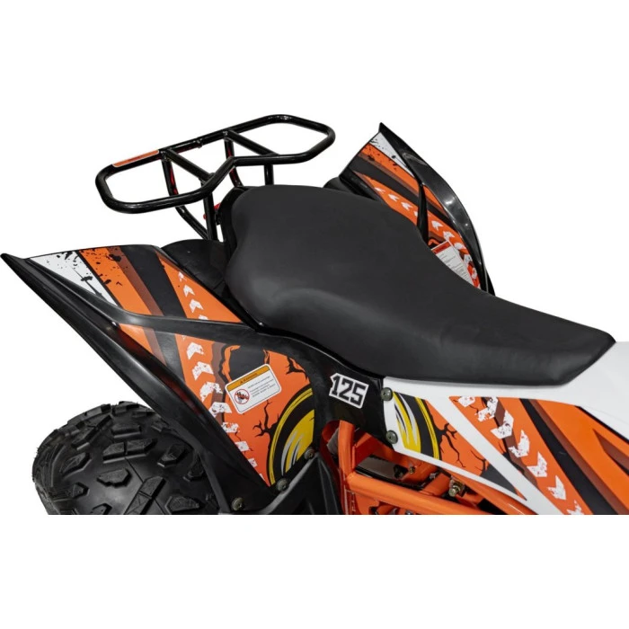 Дитячий акумуляторний квадроцикл моторизований DESERT STORM помаранчевий