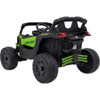 Дитячий акумуляторний квадроцикл CAN-AM Maverick Зелений