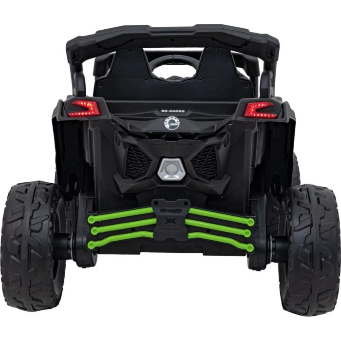 Детский аккумуляторный квадроцикл CAN-AM Maverick Зеленый