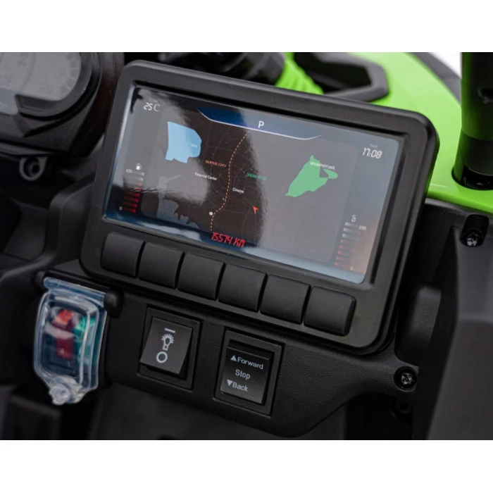 Детский аккумуляторный квадроцикл CAN-AM Maverick Зеленый