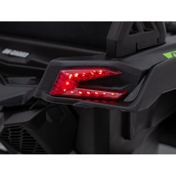 Детский аккумуляторный квадроцикл CAN-AM Maverick Зеленый