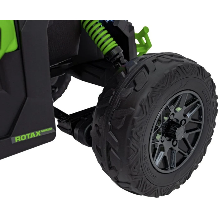 Детский аккумуляторный квадроцикл CAN-AM Maverick Зеленый