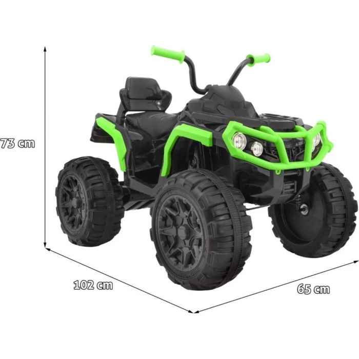 Детский аккумуляторный квадроцикл Зеленый