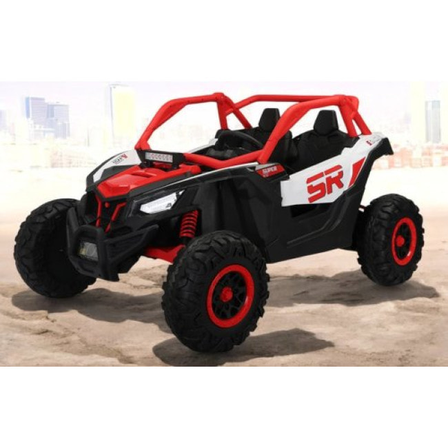 Дитяча акумуляторна машинка Баггі SR SUPER 66 Червона