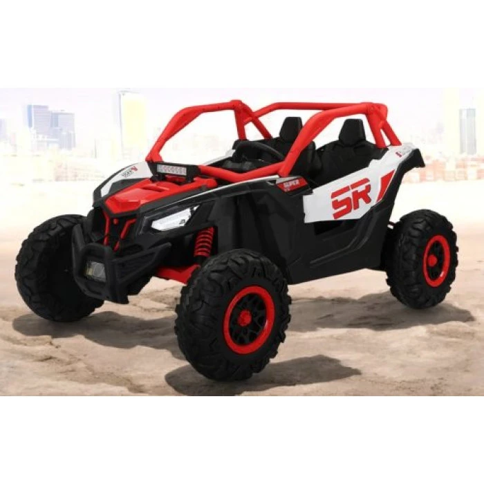 Детская аккумуляторная машинка Багги SR SUPER 66 Красная