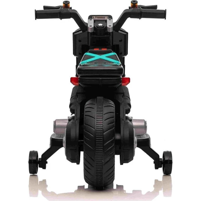 Дитячий акумуляторний мотоцикл Motorek Future 88 Чорний