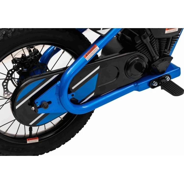 Дитячий акумуляторний мотоцикл BAIGOR 23 PRO Синій