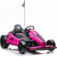 Дитячий акумуляторний картинг Speed ​​​​7 Drift King Рожевий