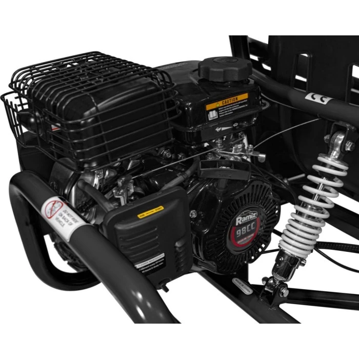 Детский аккумуляторный картинг Gokart MUD MONSTER Черный