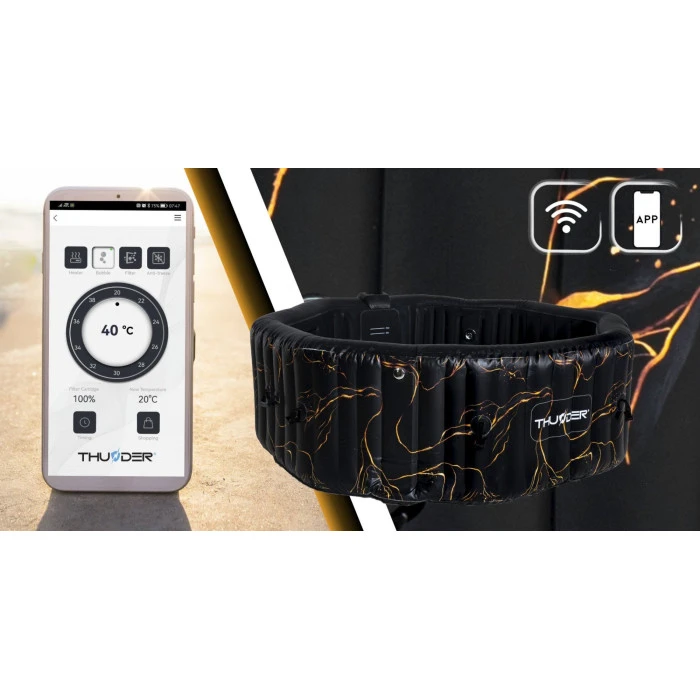 Джакузи-SPA надувное Thunder LAVA 6-местное