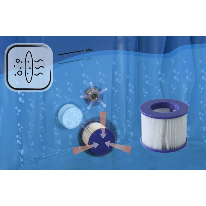 Джакузи-SPA надувное Thunder LAVA 6-местное