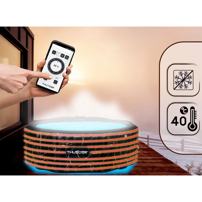 Джакузи-SPA надувное Thunder LAVA 6-местное