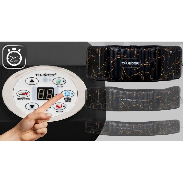 Джакузи-SPA надувное Thunder LAVA 6-местное