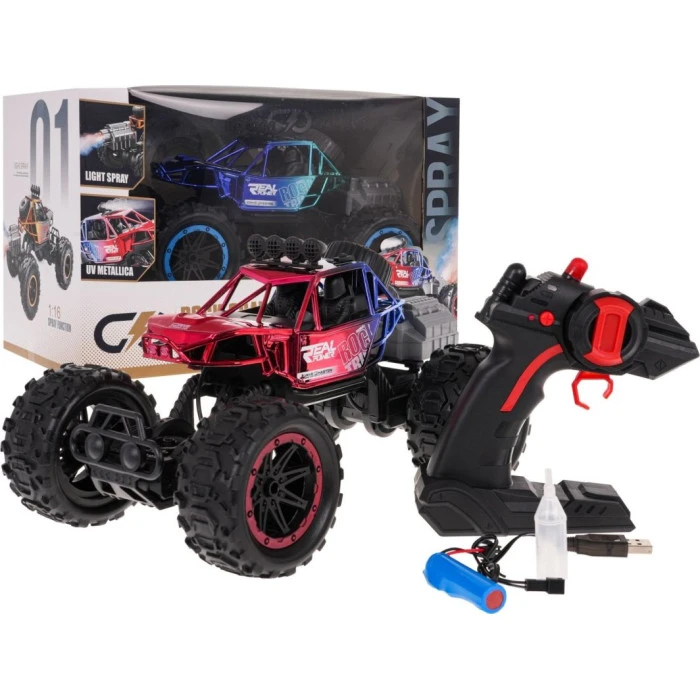 Гусеничная машина REAL ROCK с функцией дыма на радиоуправлении