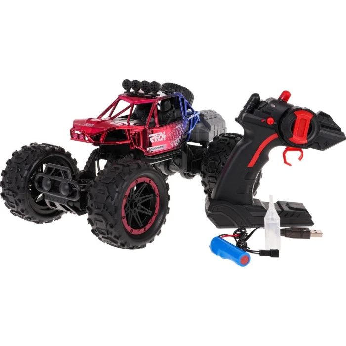 Гусеничная машина REAL ROCK с функцией дыма на радиоуправлении