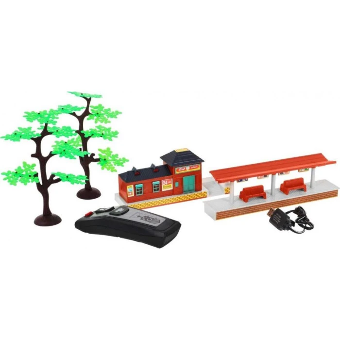 Дитячий поїзд на дистанційному управлінні з коліями 3+ ZKT.19039-8