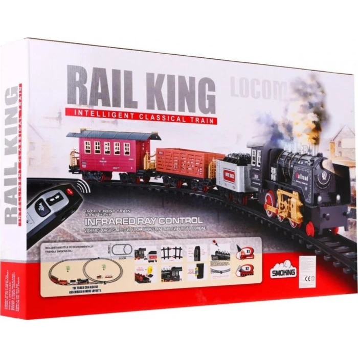 Дитячий поїзд на дистанційному управлінні з коліями 3+ ZKT.19039-8